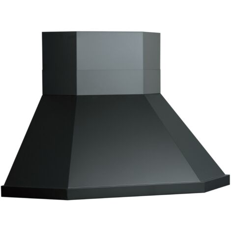 Campana extractora URBAN CORNER de acero inoxidable bruñido 105x105 cm