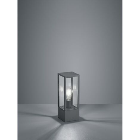 Farol de jardín cuadrado antracita Garonne Alt. 40 cm Trio Lighting (1/5)