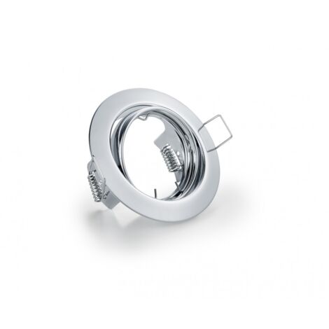Foco Jura Redondo Empotrable 1xGU10 Cromo Ø8 cm Trio Lighting (1/5)