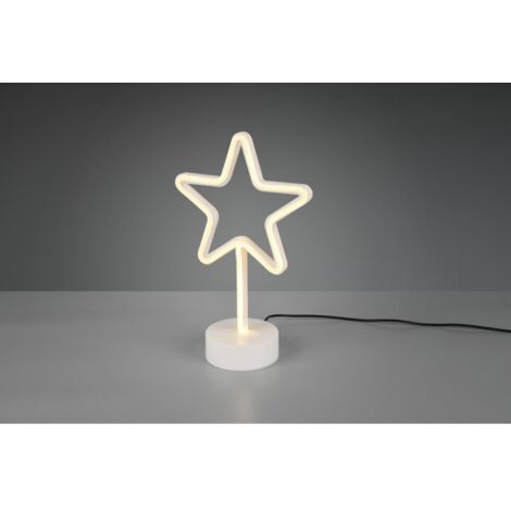 Sobremesa Stella Sobremesa Star Led Amarillo H30 cm Blanco Trio Iluminación (1/5)