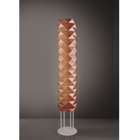 Lámpara Pie Base Mt Blanco Cm. 27 x 190 h en Metal