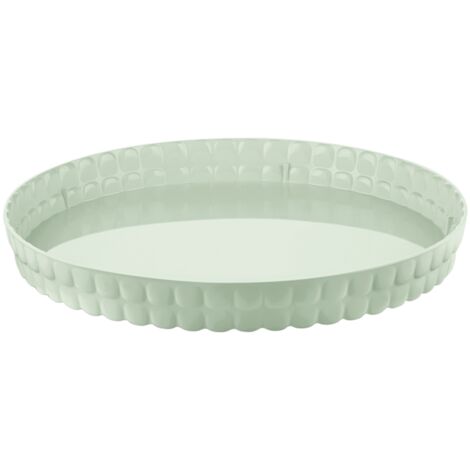 Bandeja redonda Tiffany verde malva (1/5)