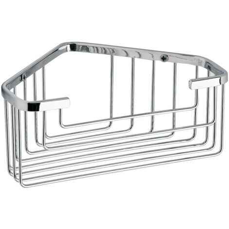 Porta jabones angular de inox para ducha (1/2)
