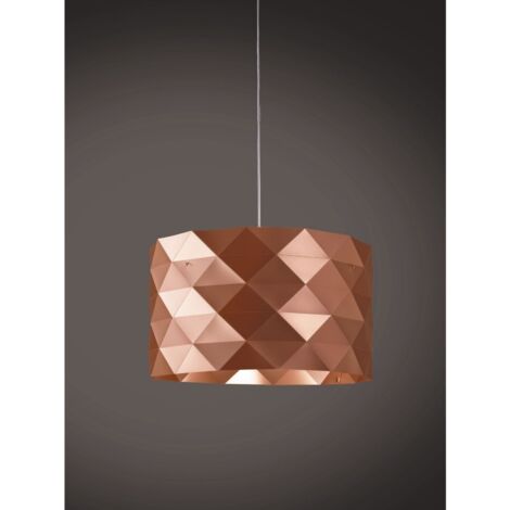 Suspensión 5 Luces en Metal Cromado Cm. 40x25h