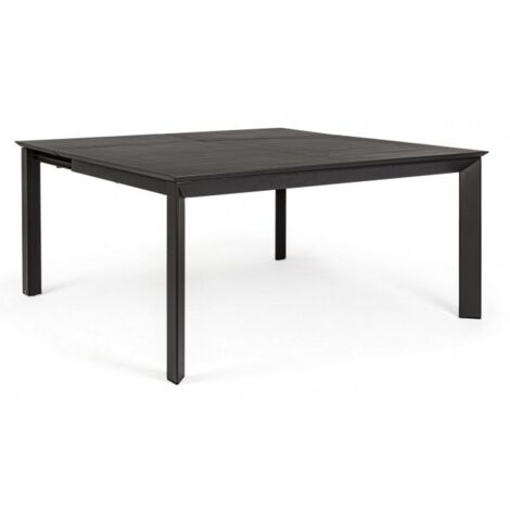 Mesa de jardín extensible Konnor antracita (1/5)