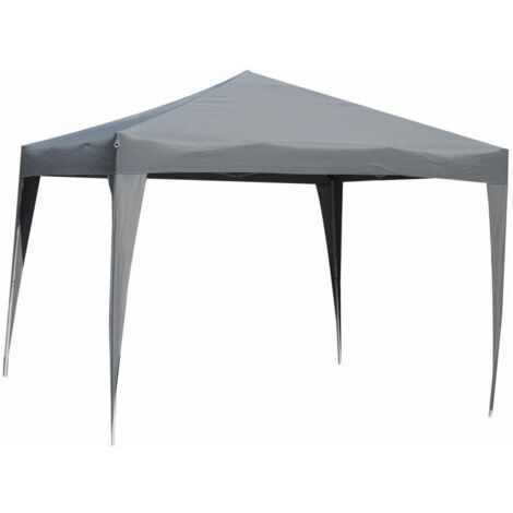 Cenador de acero Arizona 3x3m automático gris poliéster 160gr - m2 (1/5)