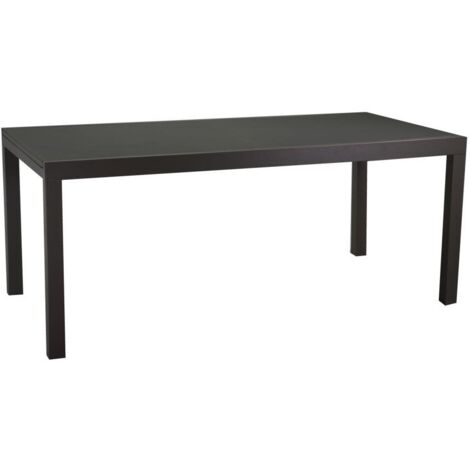 Mesa aluminio boise extensible antracita mate m160 - 220x90xh67.5 - 75 (1/5)