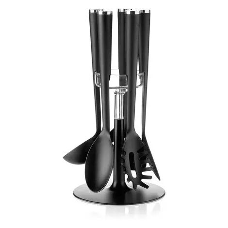 Juego de 5 cucharones antiadherentes con base. (1/5)