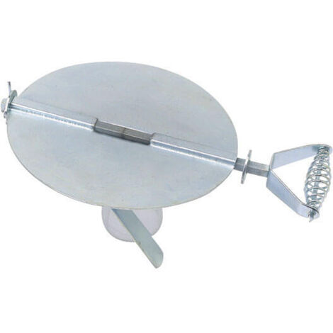 Abrazadera galvanizada 10 cm