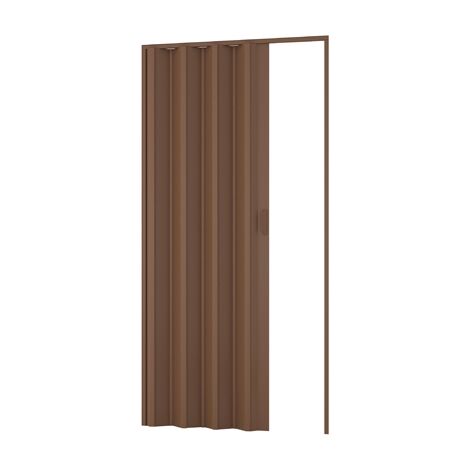 Puerta interior plegable de nogal - 100x214 cm