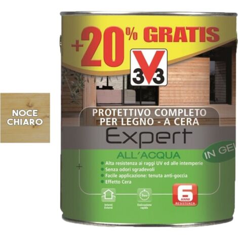 Protector de Madera Expert V33 Acqua Gel 3Lt Noce Chiaro