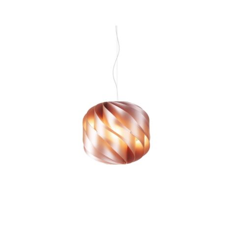 Suspensión 3 Luces Cobre en Metal Cromado Cm. 72x70h