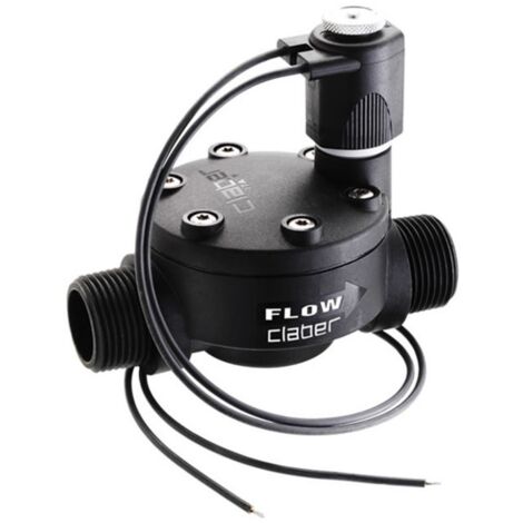 Electroválvula de hilo para riego 24 V con conexión macho de 1"