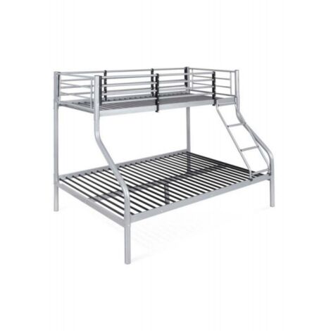 Litera en acero pintado gris en acero tubular 140x190xh.160 cm (1/5)