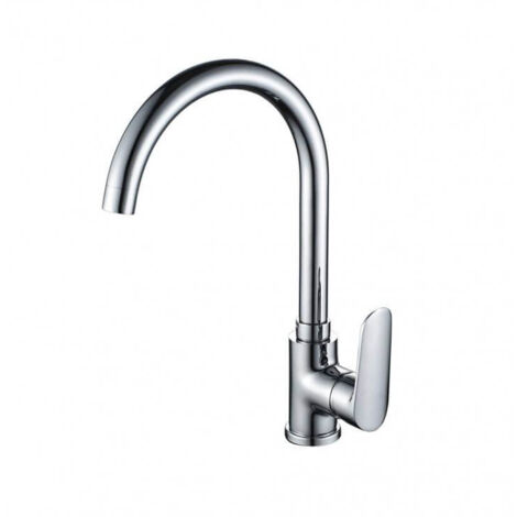 Mezclador de lavabo con caño alto, acabado cromado - Serie One (1/5)