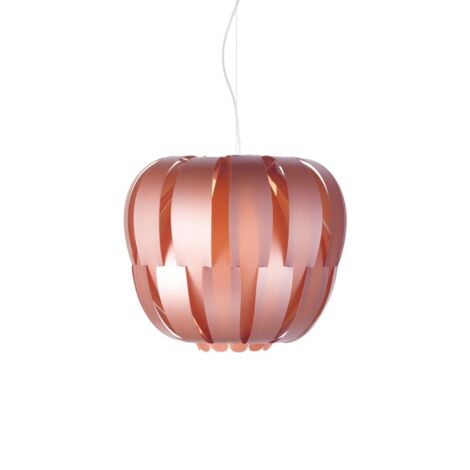 Suspensión de Metal Rosa en Metal Cromado Cm. 19x16h (1/2)