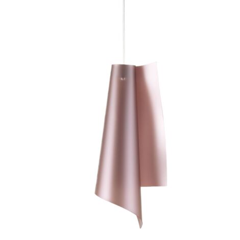 Suspensión de Metal Rosa en Metal Cromado Cm. 27x68h (1/2)