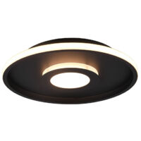 Plafón Disco Ascari Led 35w Negro IP44 Trio Lighting