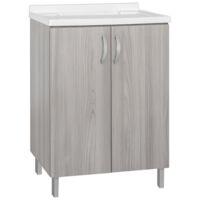 Lavabo Easy Top en melamina Olmo - 45 x 50 cm