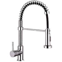 Grifo de cocina con rociador extraíble cromado L 35 x A 9 x H 54 cm