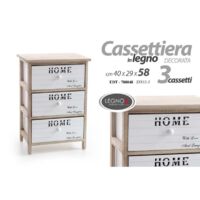 Cajonera 3 cajones baño cocina hogar envejecido en mal estado cm 40 x 29 x 58 h