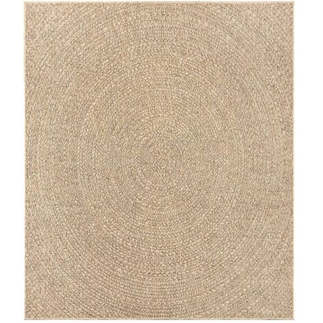 Alfombra ZIZUR apariencia de yute interior exterior 240x340 cm