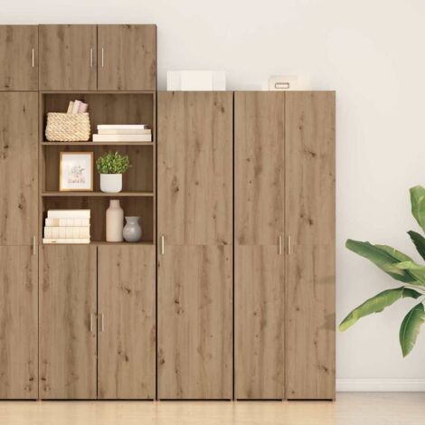 vidaXL Alacena Roble artisan 45 x 42.5 x 185 cm Madera contrachapada