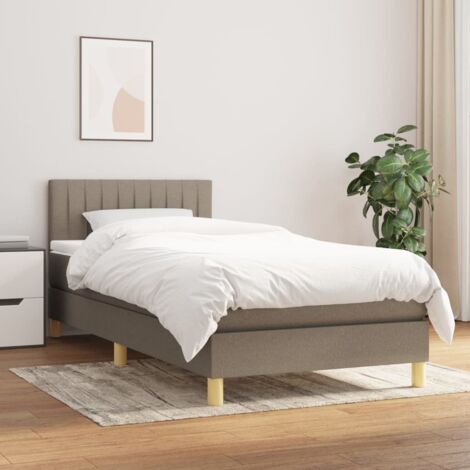 Estructura de cama otomana sin colchón tela negra 180x200cm vidaXL