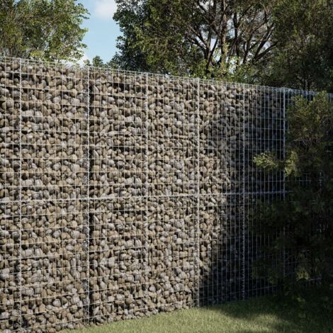 Cesta de gaviones con cubierta hierro galvanizado 150x100x200cm