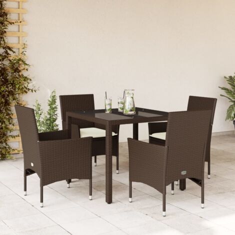 Sofá de 3 plazas con taburete de tela negro 210 cm