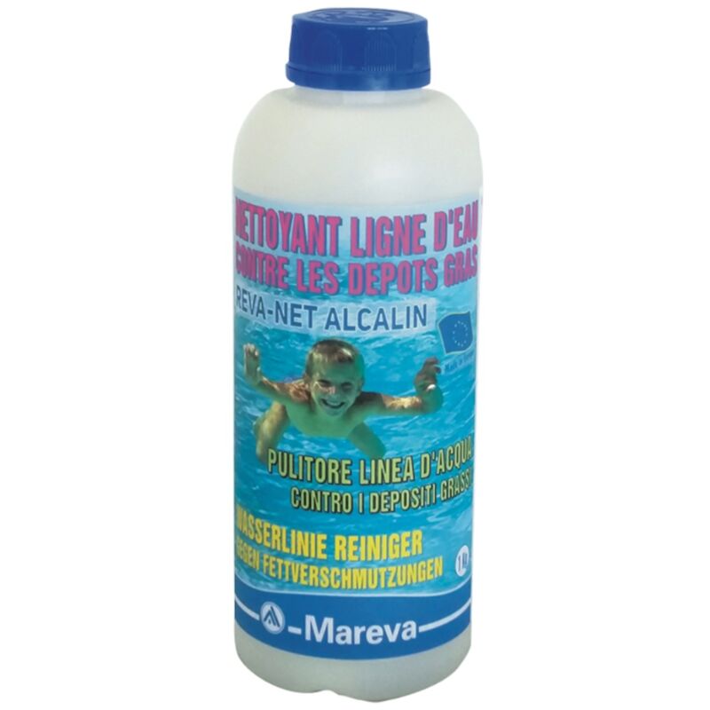 Aqualigne Nettoyant Ligne D'eau Gel Alcalin 1L