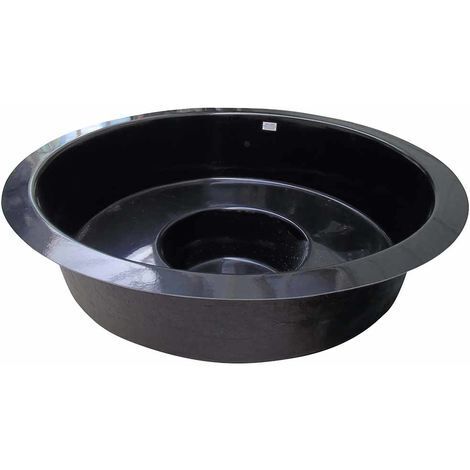 Ubbink – Bassin préformé 1,54m² – Capacité 550l – Profondeur max 35/60 cm – Matériau PRV résistant aux UV et au gel – Écologique et durable (1/4)
