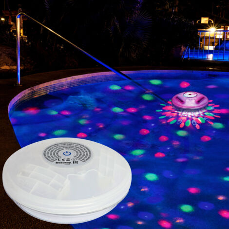 Lampe lumière led couleur flottante spa (1/10)