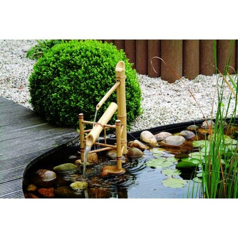 Jeu d'eau pour bassin BAMBOO Ubbink 66x39x30cm