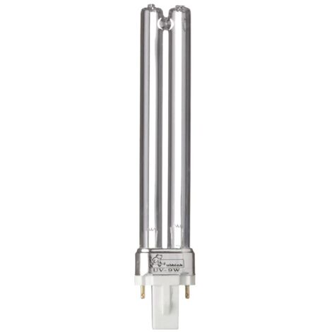 Ubbink – Ampoule UV 9W pour bassin – Durée de vie 5000 heures – Verre blanc – Solution efficace pour clarté de l'eau
