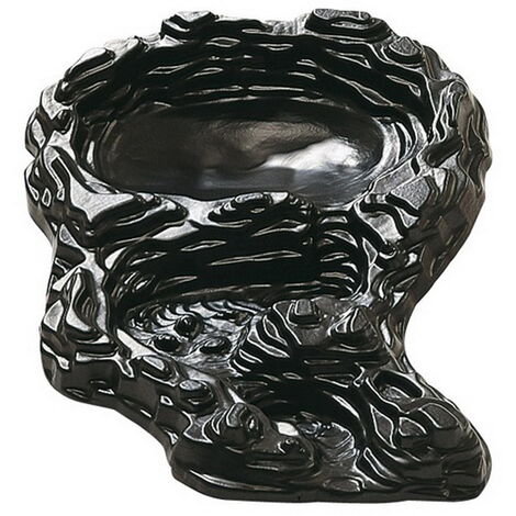 Ubbink – Cascade de bassin STANDARD élément coudé à droite – Longueur 85,5 cm – Résistant au gel et aux UV – Polyéthylène noir