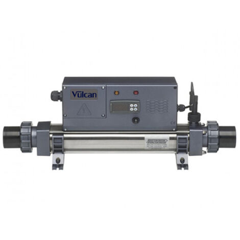 Réchauffeur Vulcan DIGITAL Titane 9kW Mono piscine hors-sol et enterrée