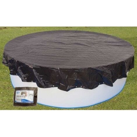 Couverture protection et hivernage Toi SWIMLUX piscine hors-sol ronde Ø400cm (1/3)