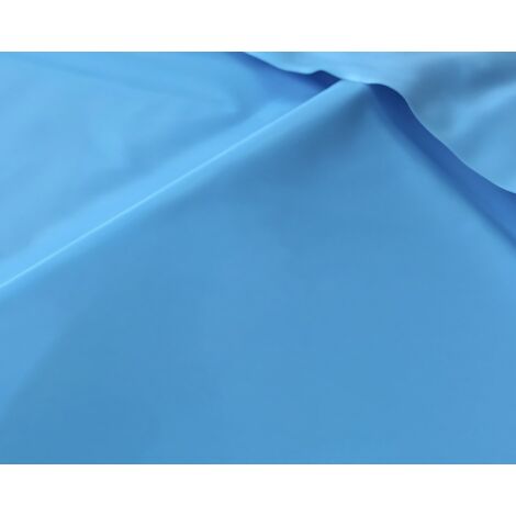 Liner piscine hors-sol Toi SWIMPOOL ovale 550 x 366 x 120cm 60µ coloris uni bleu