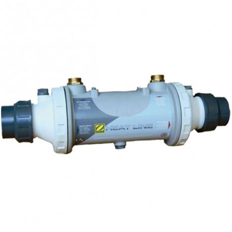 Zodiac – Echangeur de chaleur multitubulaire 40kW – Titane pour bassin jusqu'à 120m³ – Installation simple – Débit 15m³/h - NU 40 KW (1/2)
