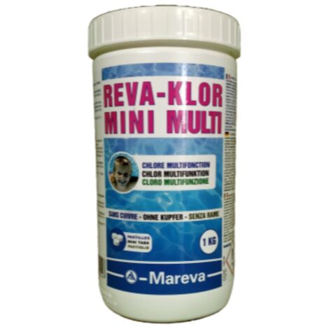 REVA-KLOR lent multifonction traitement piscine mini-galet 20g