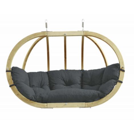 Fauteuil suspendu Globo ROYAL CHAIR Amazonas anthracite 2 personnes