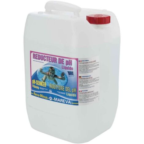 Traitement piscine Mareva REVA MINUS pH- liquide 20L 30% PRO