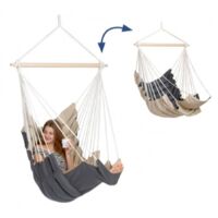 Fauteuil suspendu Amazonas réversible XXL California Sand