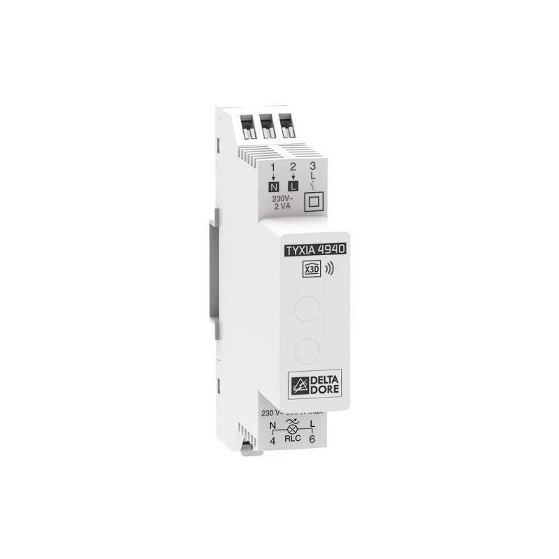 Delta Dore   6351387   Tyxia 4940 Recepteur modulaire radio variation eclairage