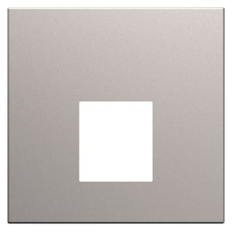 Doigt Enjoliveur Hager KALLYSTA WK750T - Pour Prise Téléphone PTT - Titane - Neuf