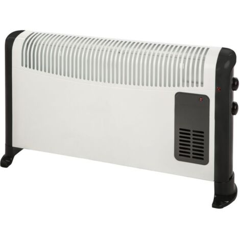 Unelvent – Convecteur mobile 800/1200/2000 W – 673315 – Carcasse métallique et plastique V0 – Ventilateur intégré pour montée rapide en température