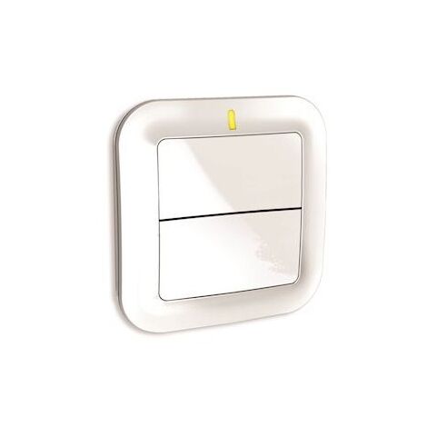 Delta Dore – Interrupteur intelligent 3 en 1 pour maison connectée – Contrôle à deux voies – Variation de luminosité – IP40 pour usage intérieur