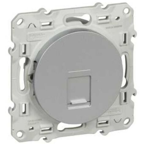 Schneider Electric S530471 ODACE RJ45 ALU GRADE1 TEL (1/6)