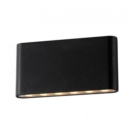 Applique Murale Rectangulaire LED 10W 4000°K Gris Anthracite IP54 (1/5)